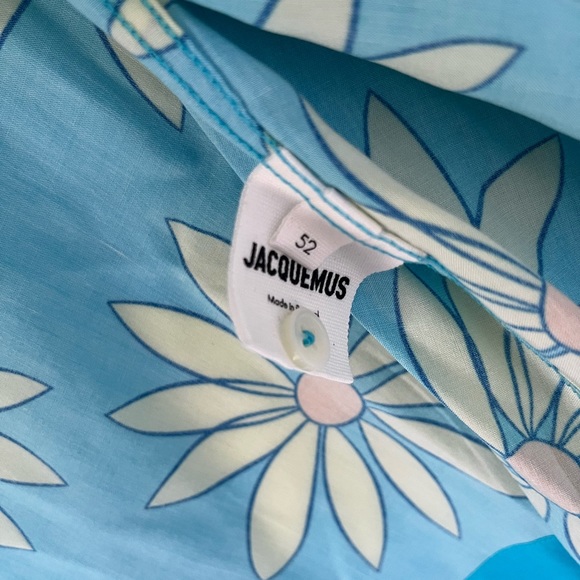 Jacquemus Short sleeve button up floral shirt - Picture 2 of 2